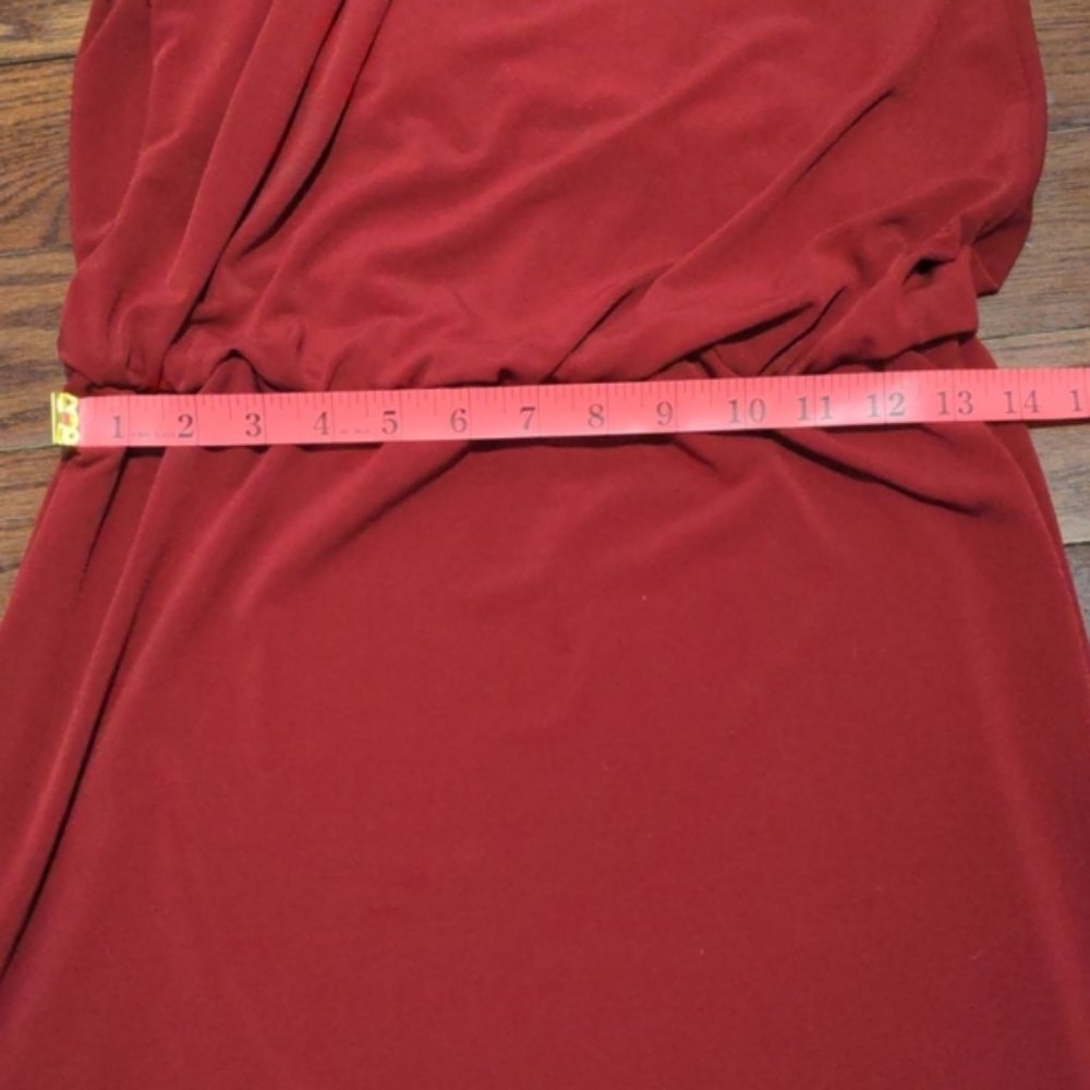 Joeffer Caoc Assymetrical Red Dress - Picture 6 of 9